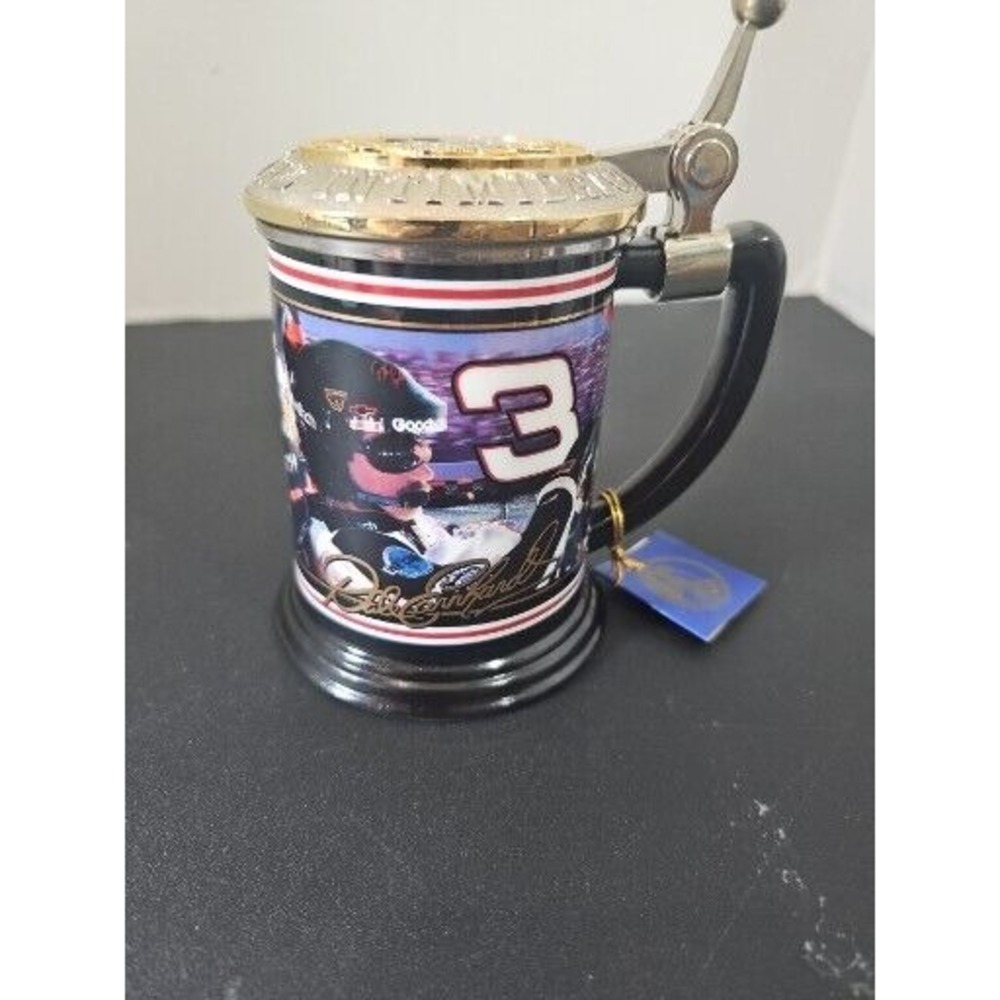 Dale Earnhardt #3 The Franklin Mint Eyes on the Prize Collector Tankard MUG